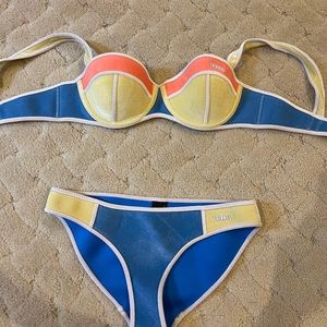 Triangl Velvet Swimsuit